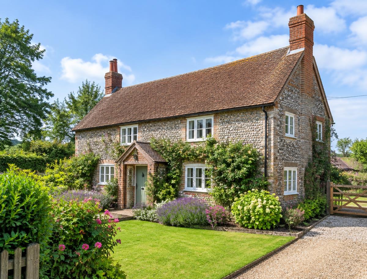 Cottage in Rottingdean: A flint cottage with a slower rhythm